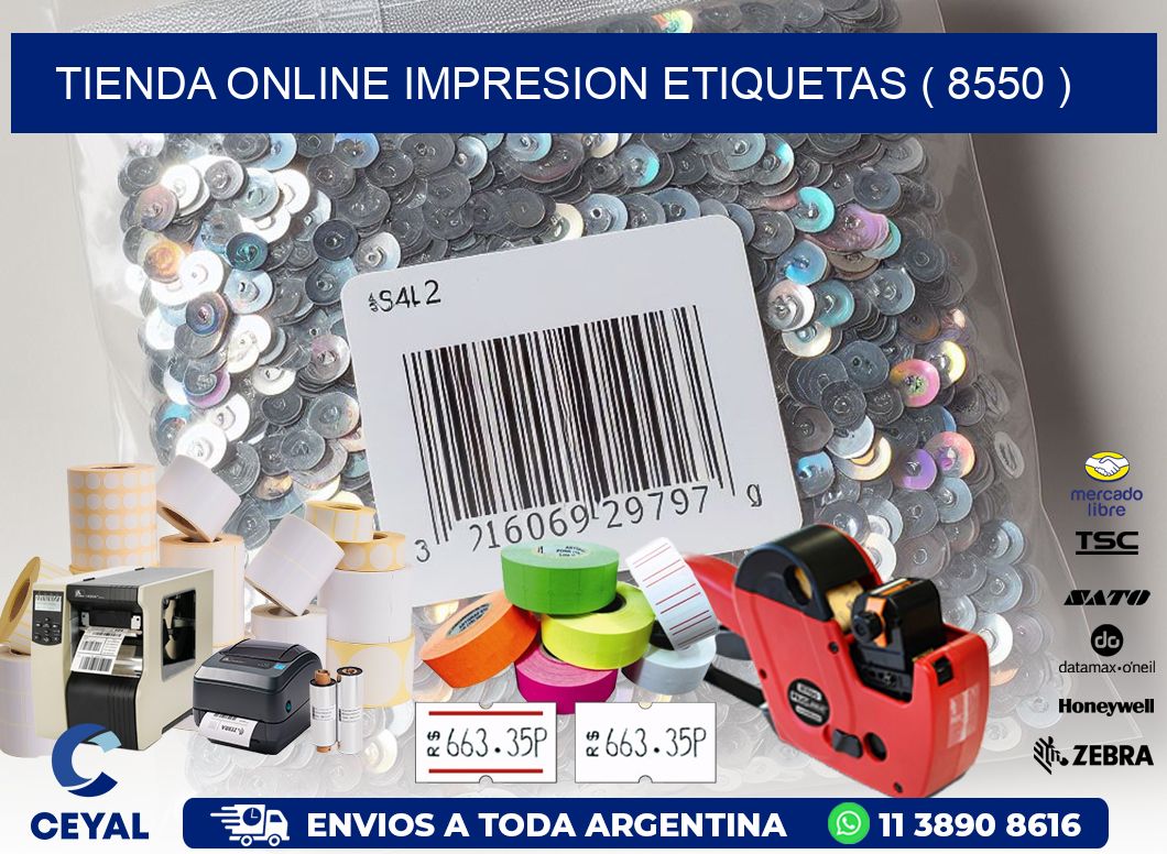 TIENDA ONLINE IMPRESION ETIQUETAS ( 8550 )