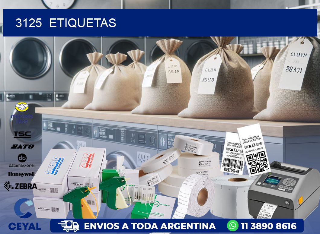 3125  ETIQUETAS