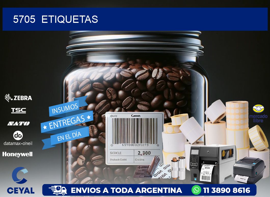 5705  ETIQUETAS
