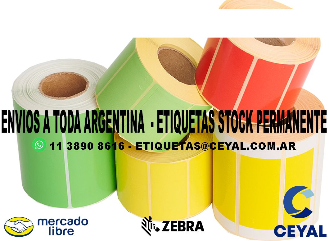 1100 ETIQUETAS 61 x 47 x 2500