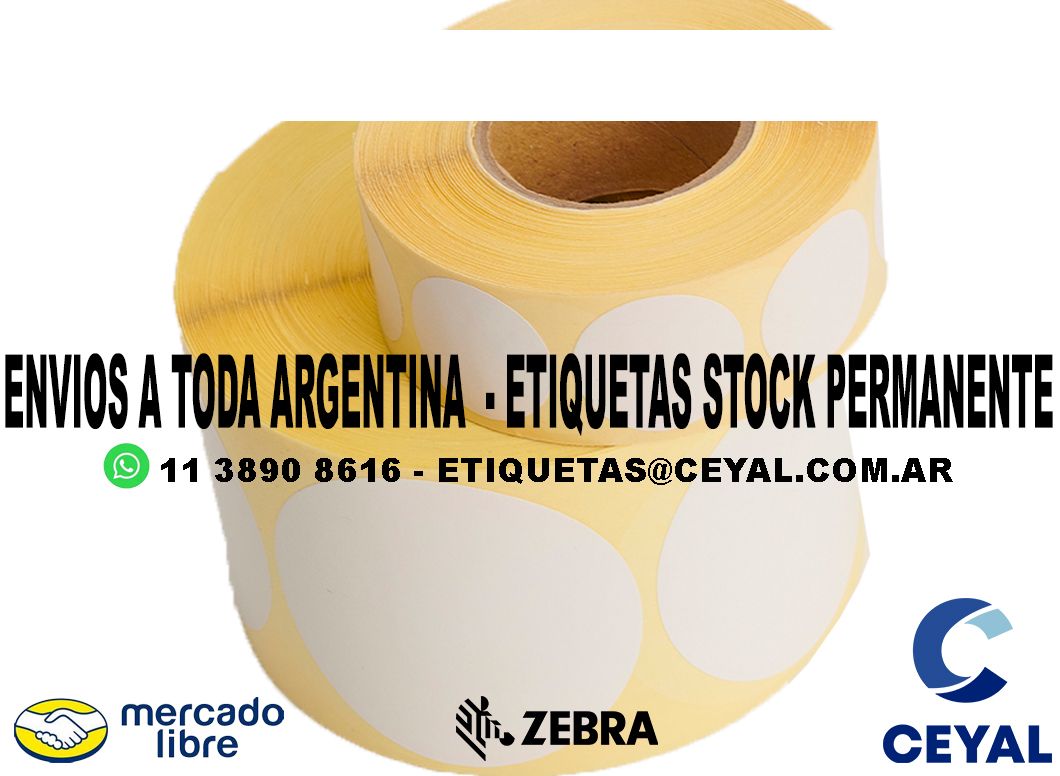 3000 ETIQUETAS PEGATINA 48 x 59