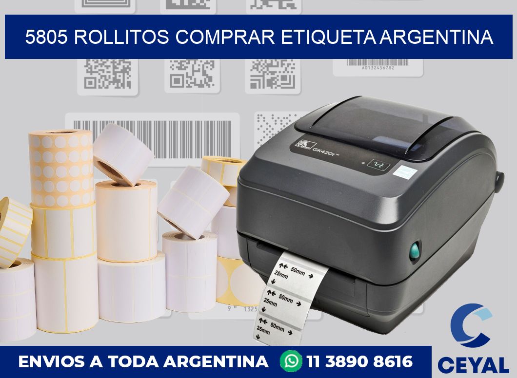 5805 ROLLITOS COMPRAR ETIQUETA ARGENTINA