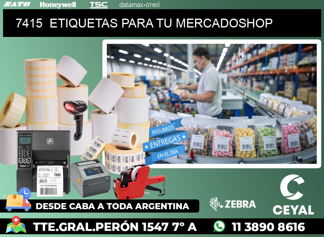 7415  ETIQUETAS PARA TU MERCADOSHOP