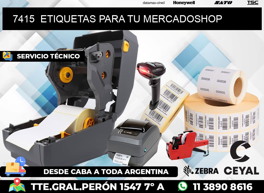 7415  ETIQUETAS PARA TU MERCADOSHOP