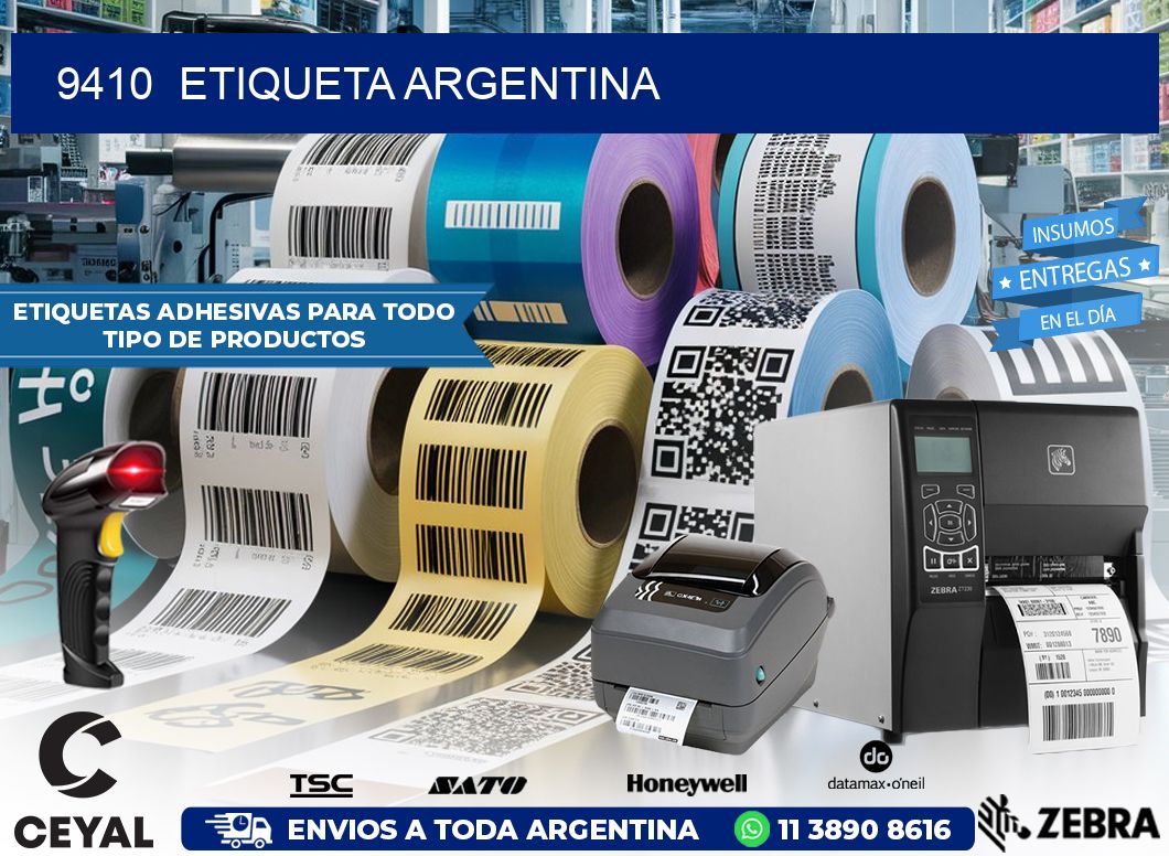9410  ETIQUETA ARGENTINA
