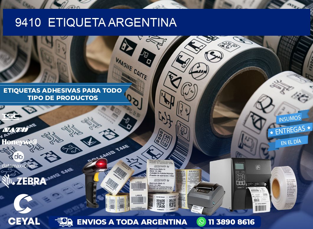 9410  ETIQUETA ARGENTINA