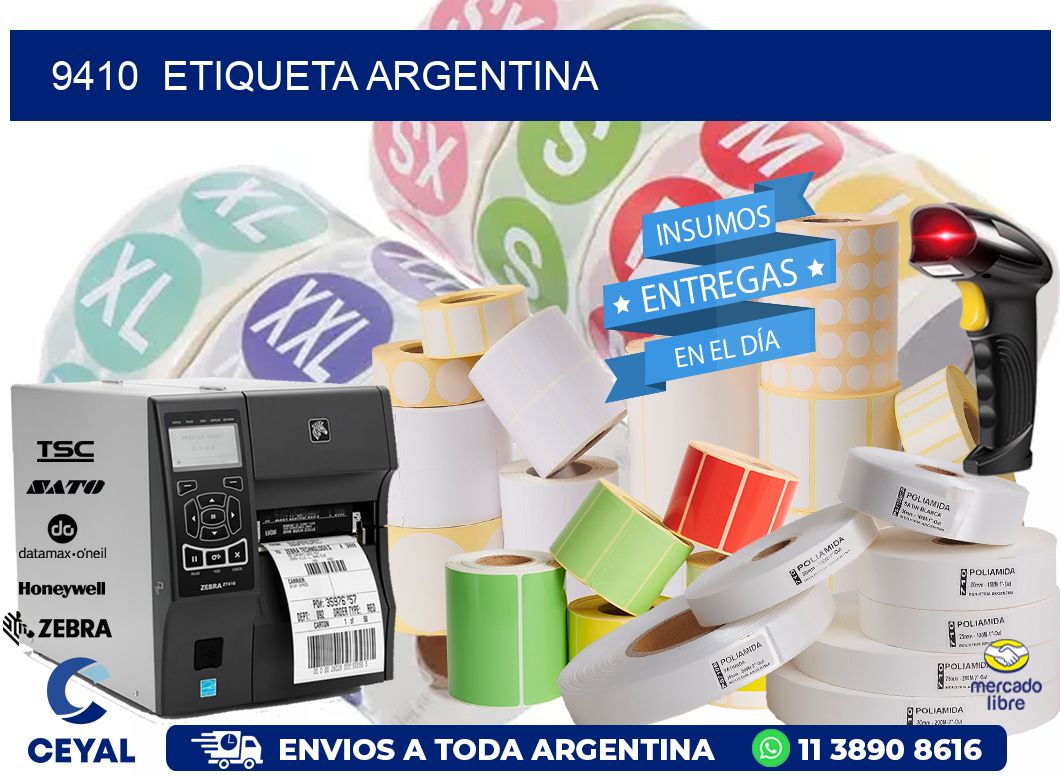 9410  ETIQUETA ARGENTINA