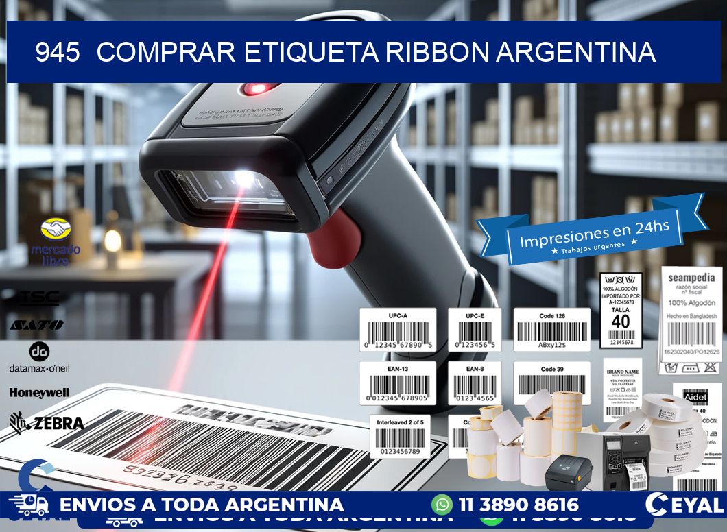 945  COMPRAR ETIQUETA RIBBON ARGENTINA