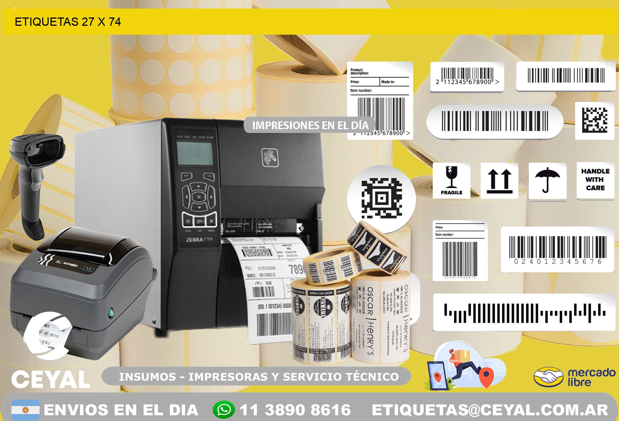 ETIQUETAS 27 x 74