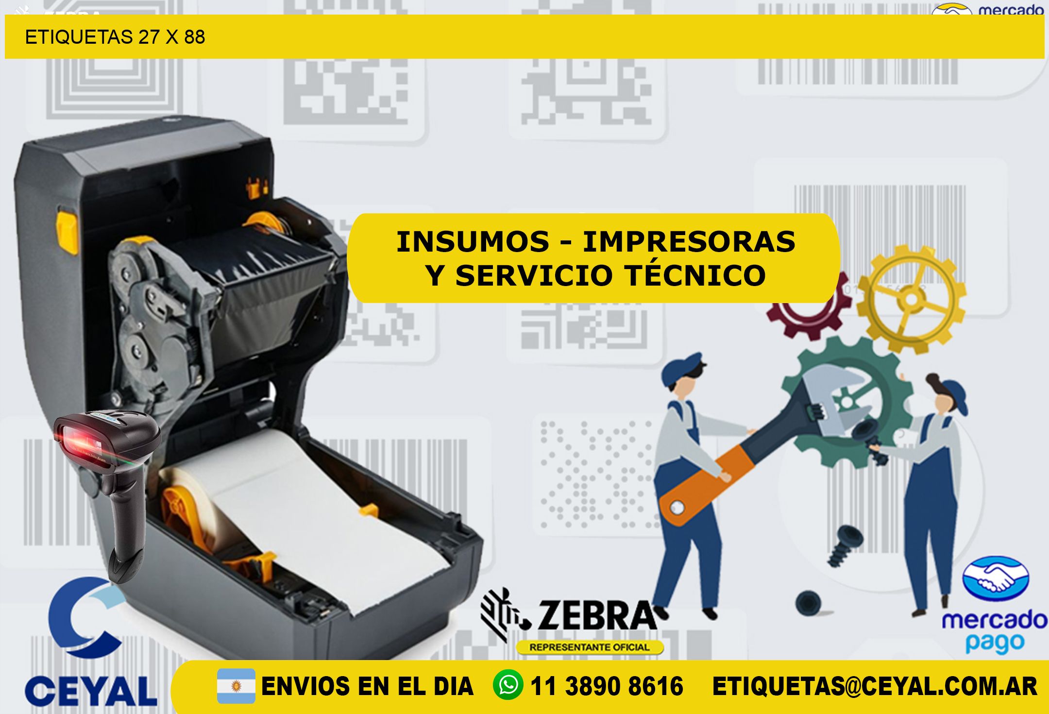 ETIQUETAS 27 x 88
