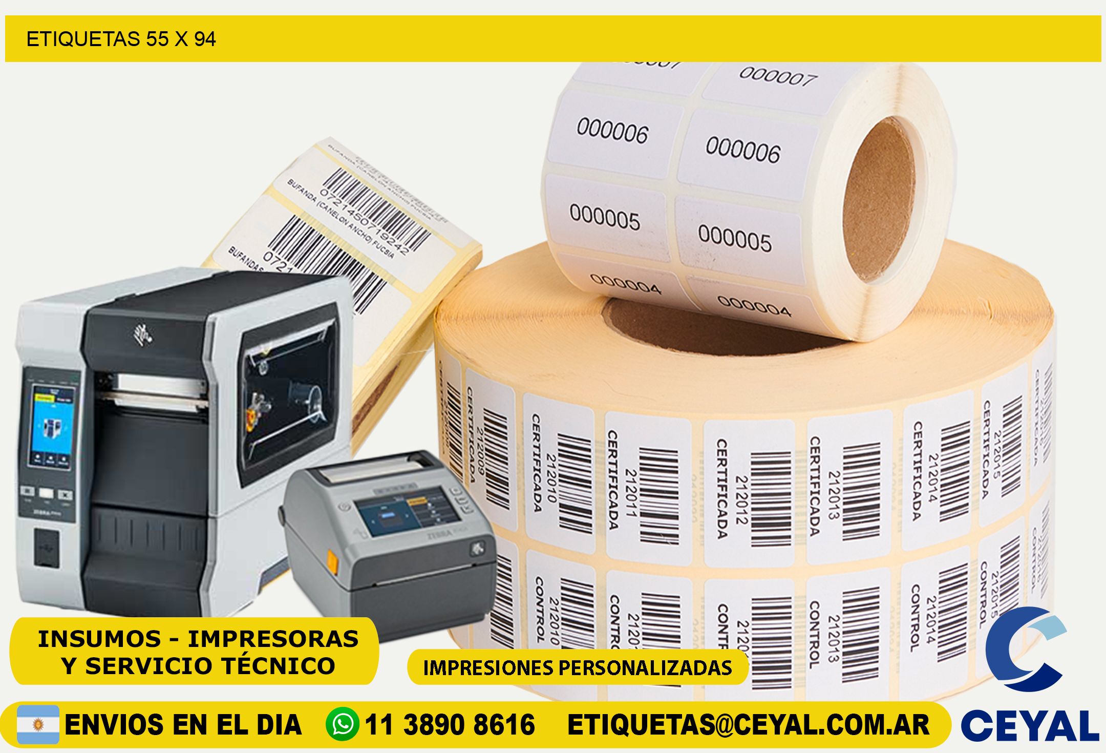 ETIQUETAS 55 x 94