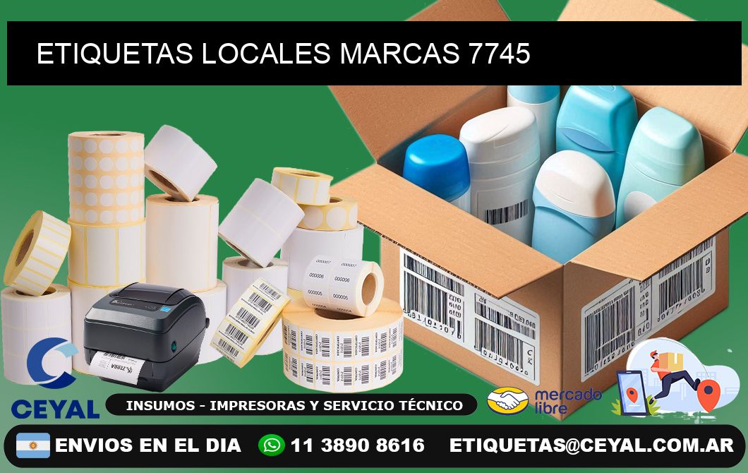 ETIQUETAS LOCALES MARCAS 7745
