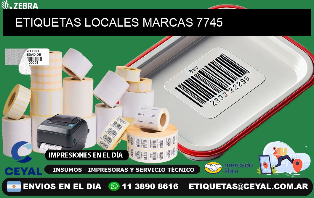 ETIQUETAS LOCALES MARCAS 7745