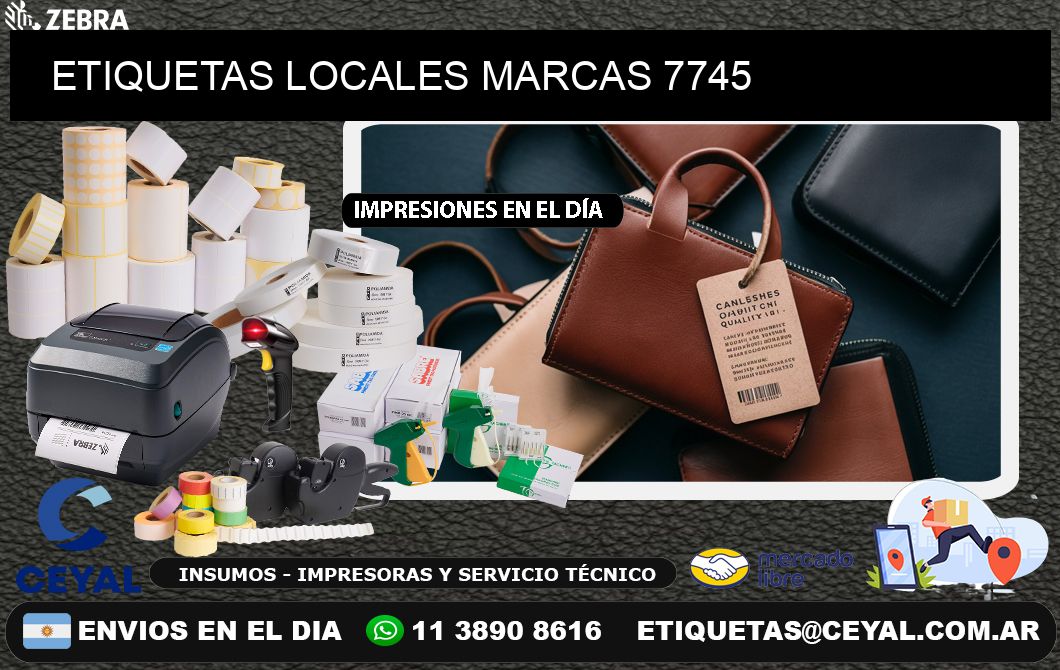 ETIQUETAS LOCALES MARCAS 7745