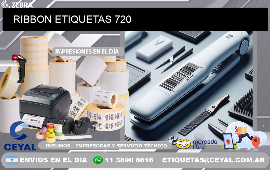 RIBBON ETIQUETAS 720