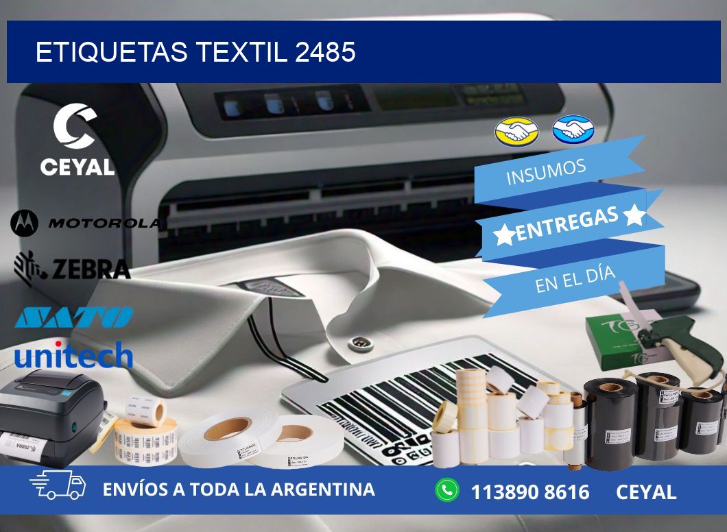 ETIQUETAS TEXTIL 2485