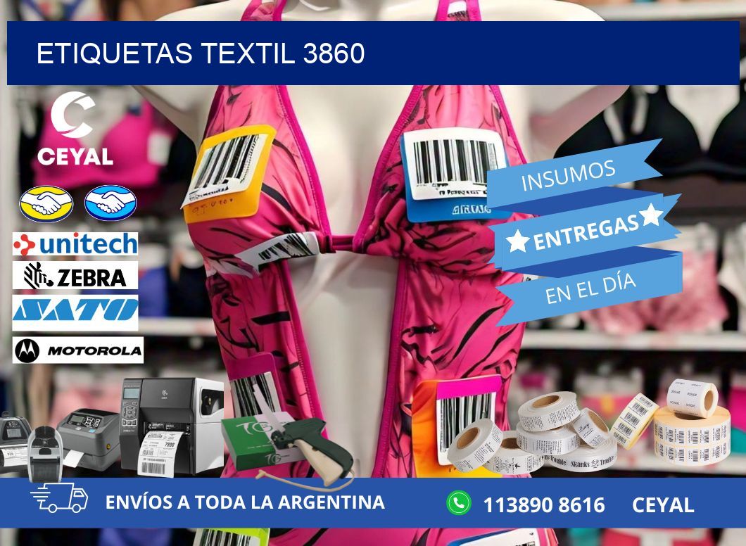 ETIQUETAS TEXTIL 3860