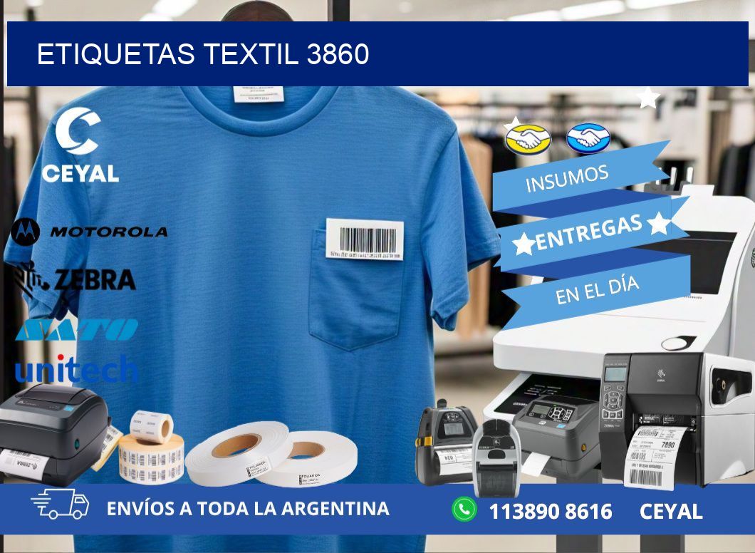 ETIQUETAS TEXTIL 3860