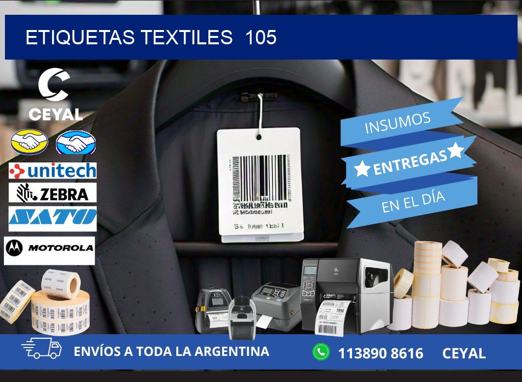 ETIQUETAS TEXTILES 105