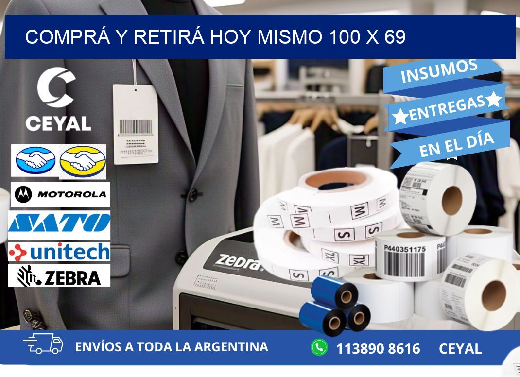 COMPRÁ Y RETIRÁ HOY MISMO 100 x 69