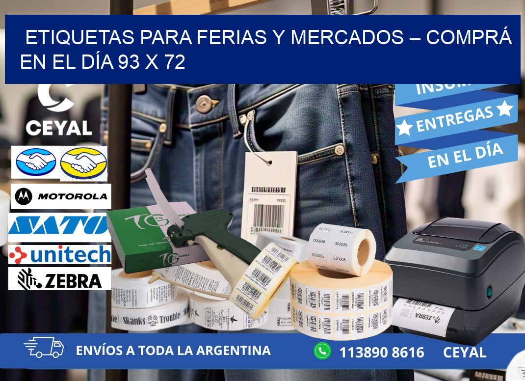 ETIQUETAS PARA FERIAS Y MERCADOS – COMPRÁ EN EL DÍA 93 x 72