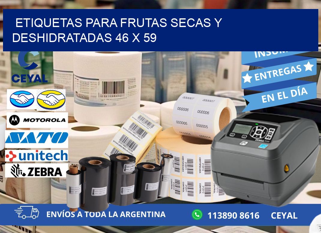 ETIQUETAS PARA FRUTAS SECAS Y DESHIDRATADAS 46 x 59