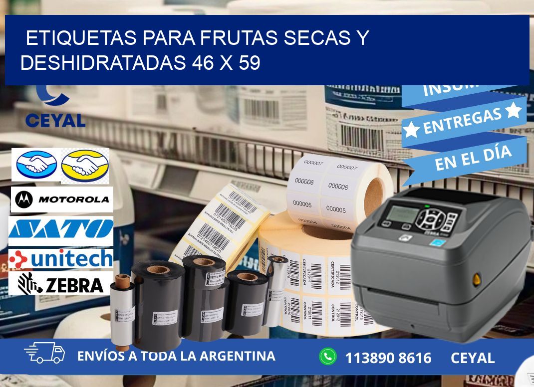 ETIQUETAS PARA FRUTAS SECAS Y DESHIDRATADAS 46 x 59