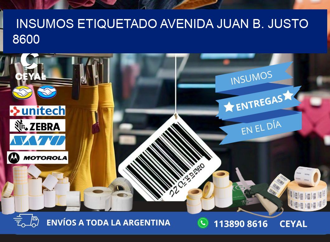 INSUMOS ETIQUETADO Avenida Juan B. Justo 8600
