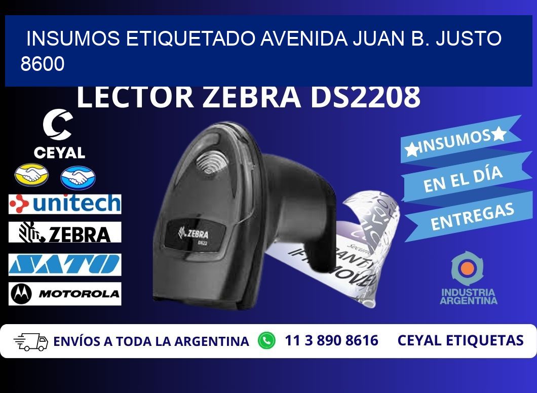 INSUMOS ETIQUETADO Avenida Juan B. Justo 8600