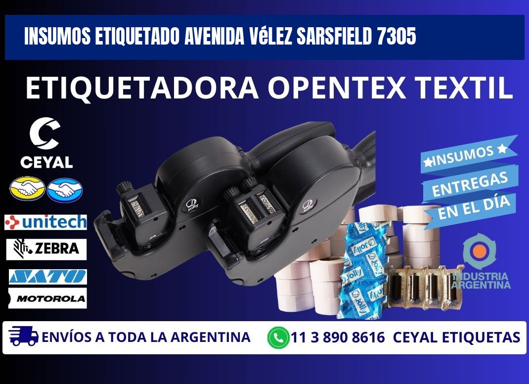 INSUMOS ETIQUETADO Avenida Vélez Sarsfield 7305