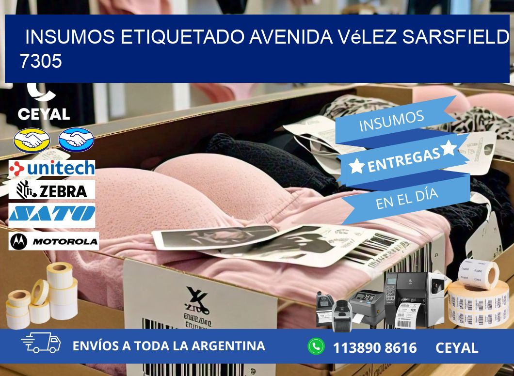 INSUMOS ETIQUETADO Avenida Vélez Sarsfield 7305