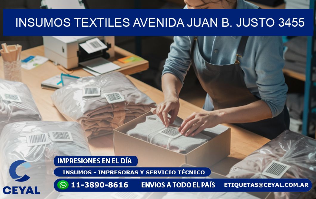 INSUMOS TEXTILES AVENIDA JUAN B. JUSTO 3455