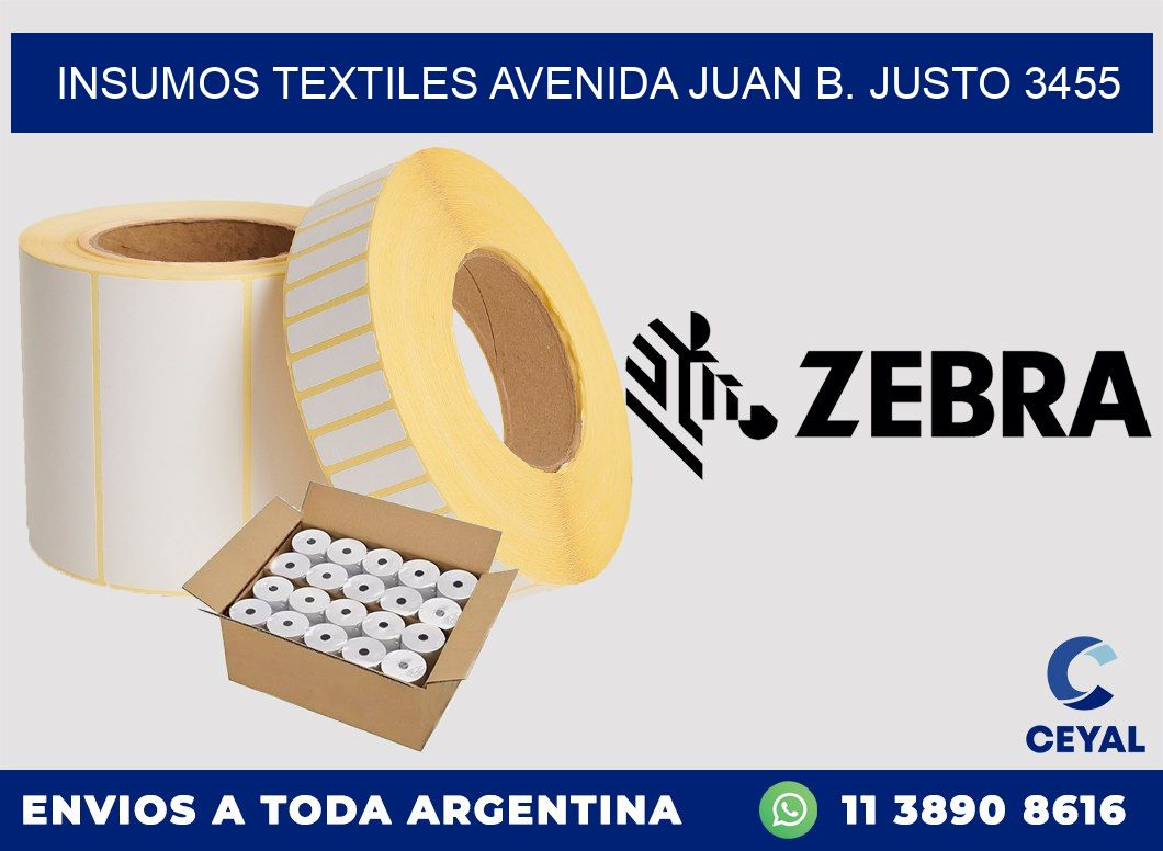 INSUMOS TEXTILES AVENIDA JUAN B. JUSTO 3455