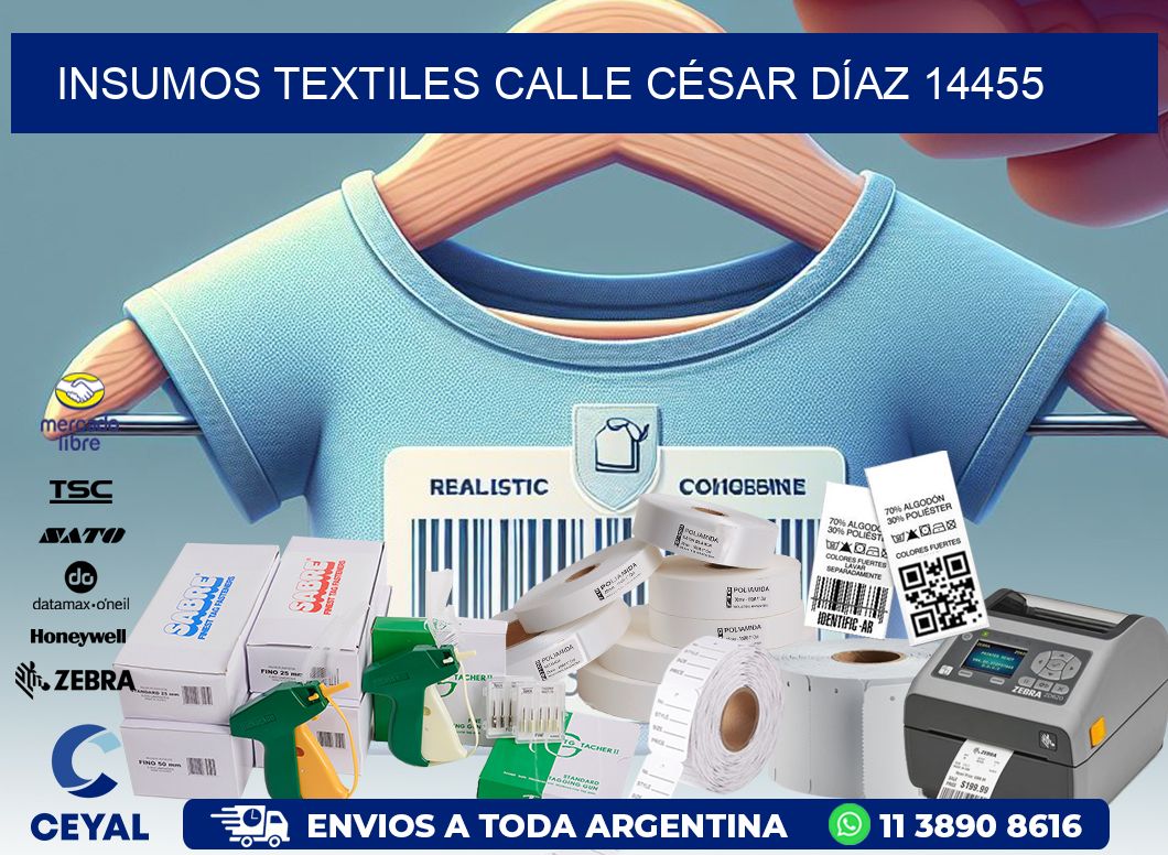 INSUMOS TEXTILES CALLE CÉSAR DÍAZ 14455