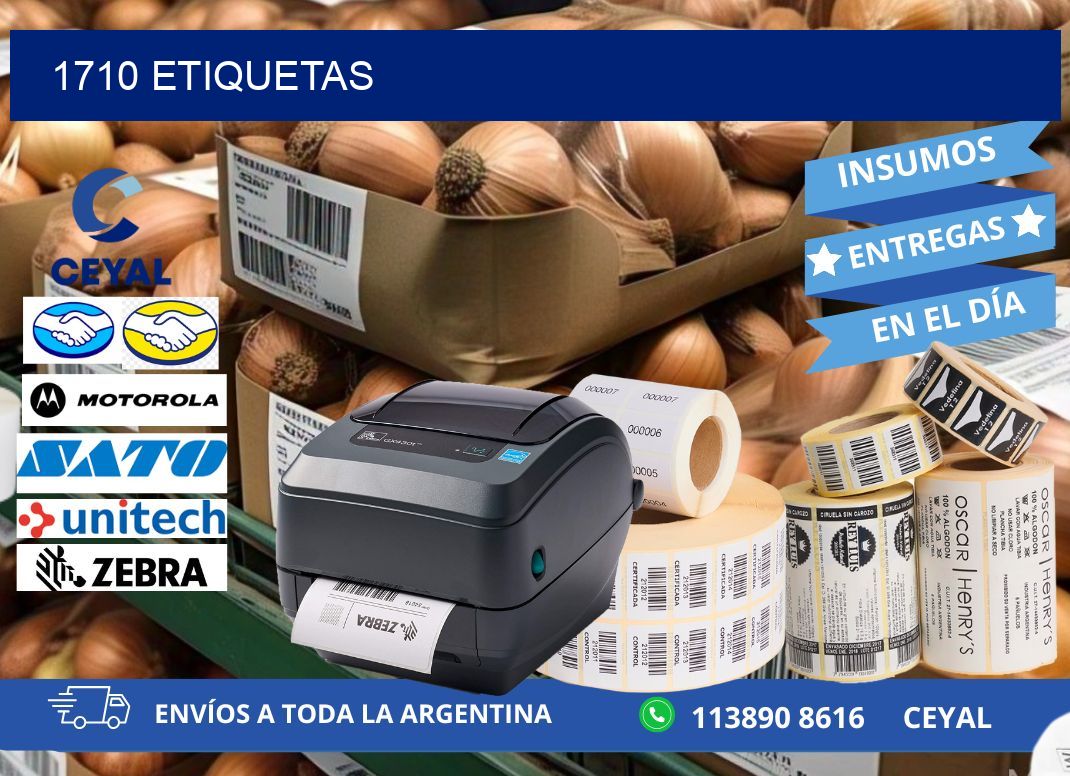 1710 ETIQUETAS