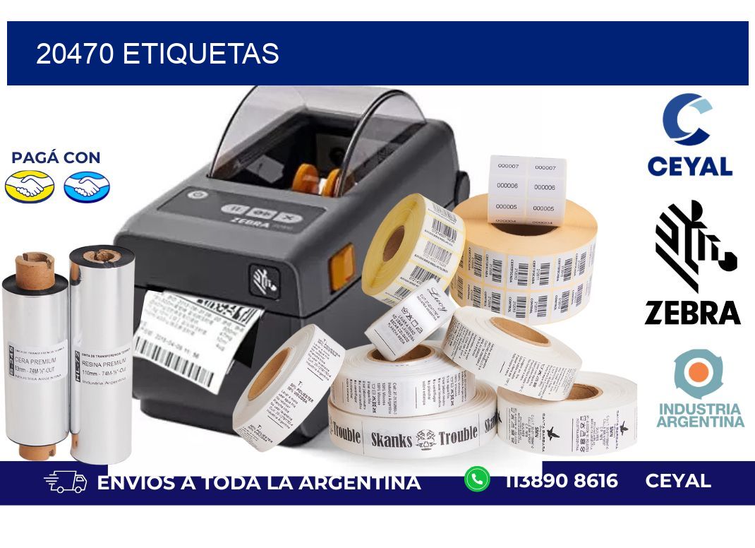 20470 ETIQUETAS