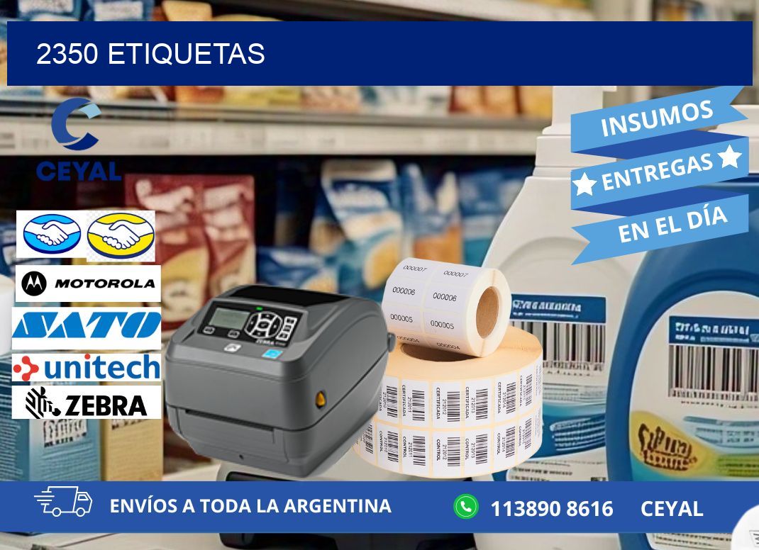 2350 ETIQUETAS