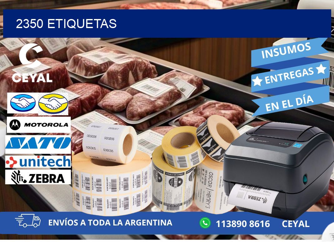 2350 ETIQUETAS