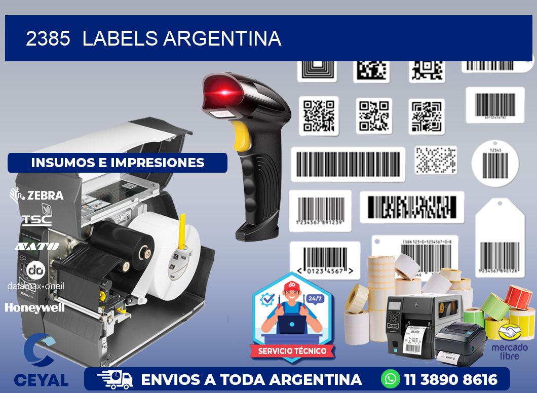 2385  Labels Argentina