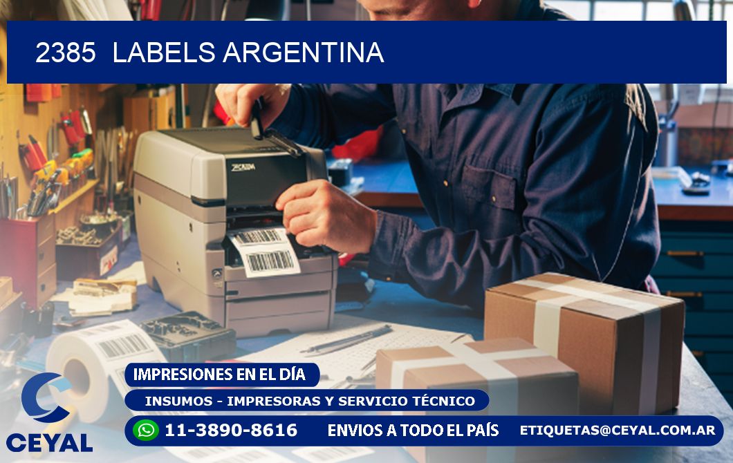 2385  Labels Argentina