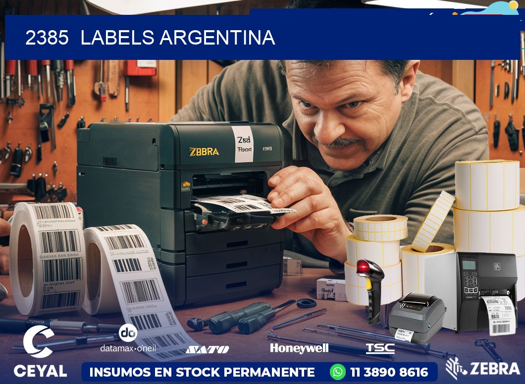 2385  Labels Argentina