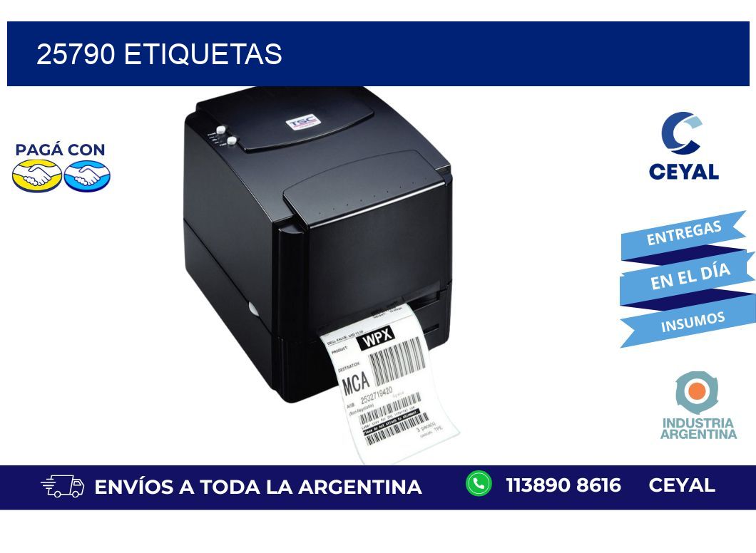 25790 ETIQUETAS