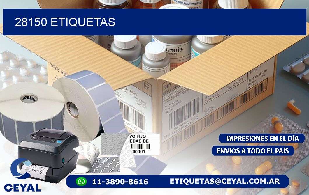 28150 ETIQUETAS