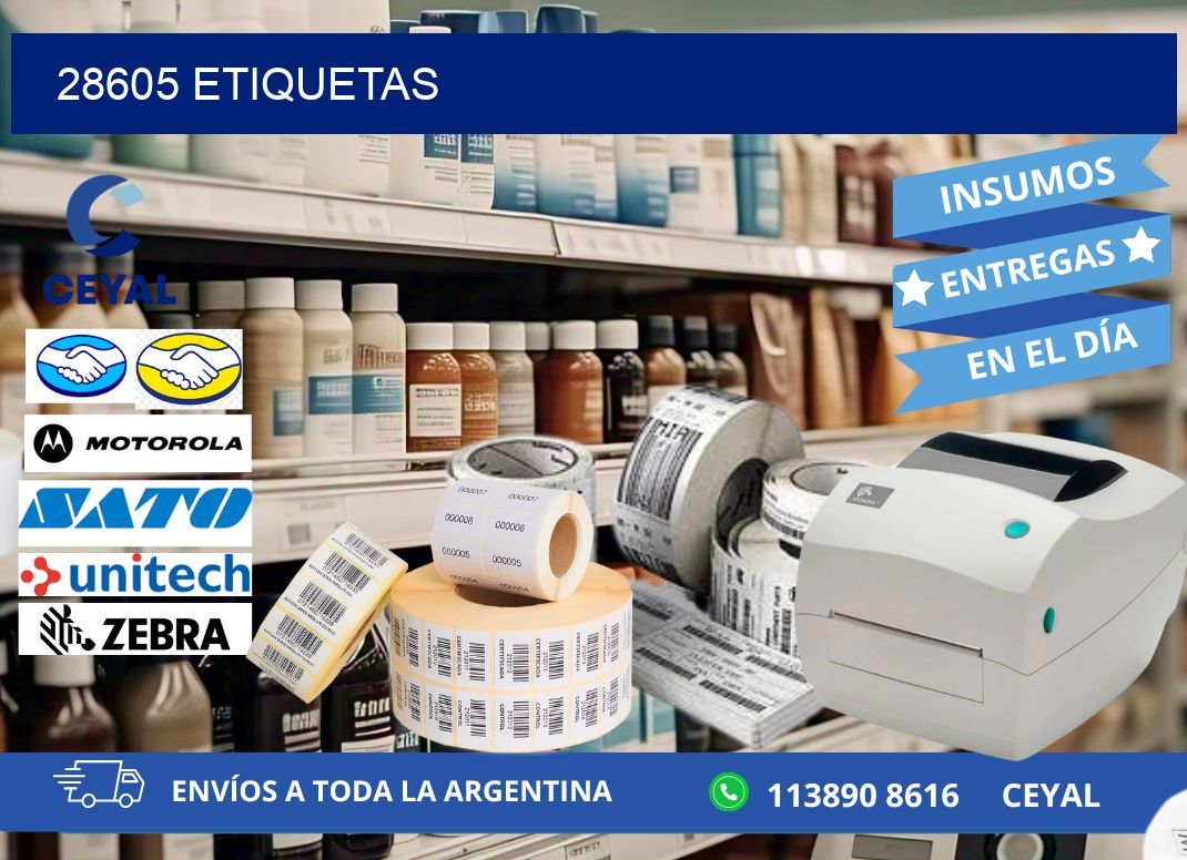 28605 ETIQUETAS