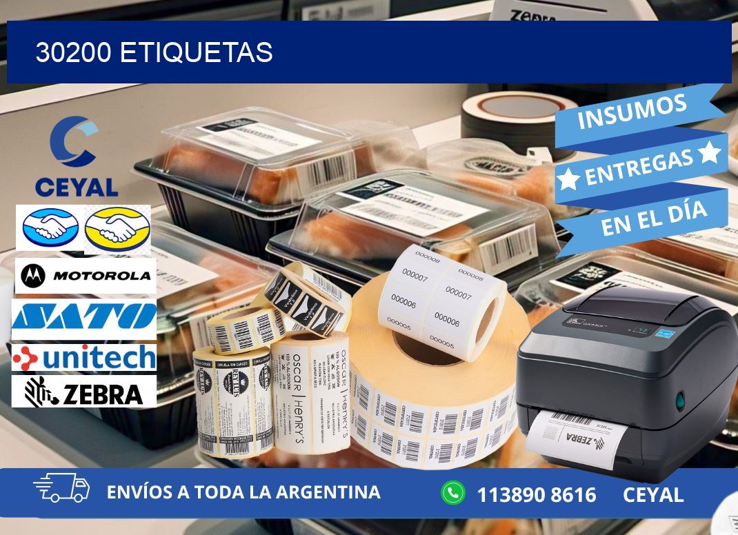30200 ETIQUETAS