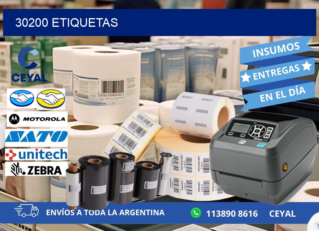 30200 ETIQUETAS