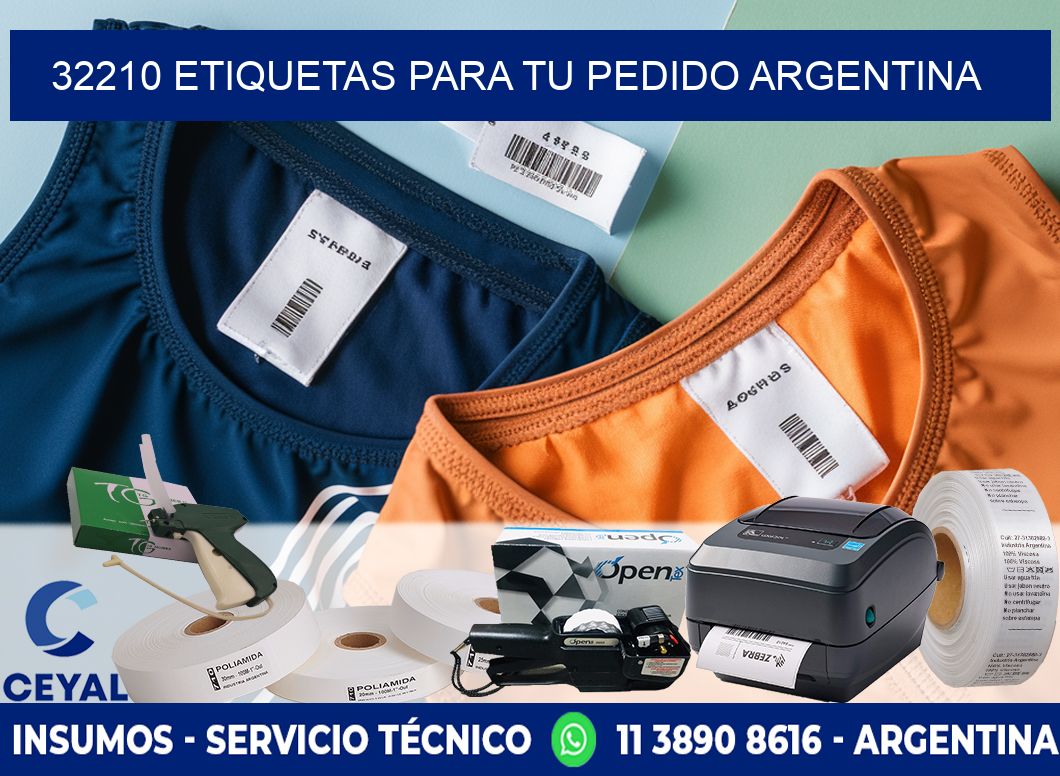 32210 ETIQUETAS PARA TU PEDIDO ARGENTINA
