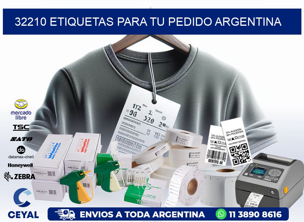 32210 ETIQUETAS PARA TU PEDIDO ARGENTINA