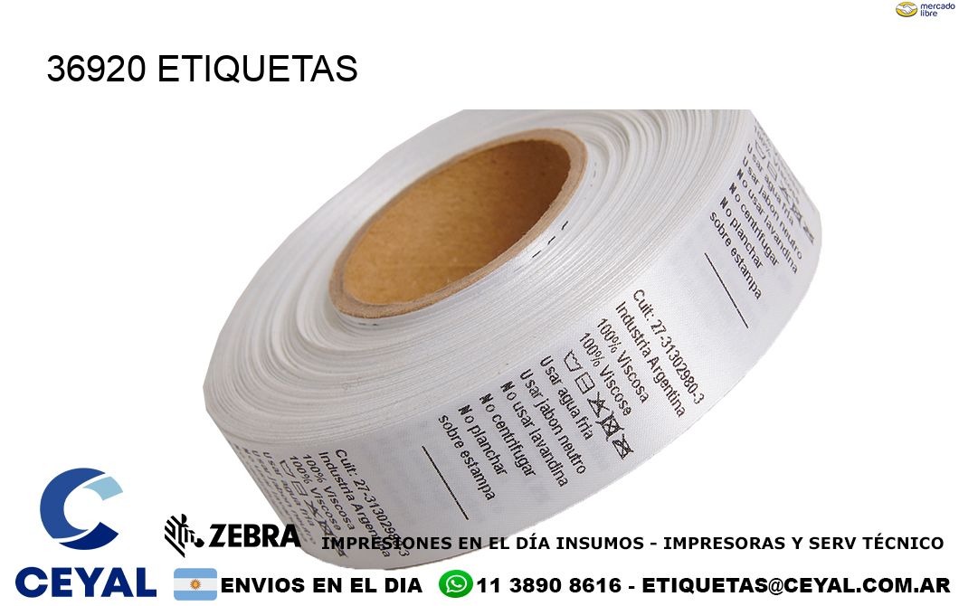 36920 ETIQUETAS