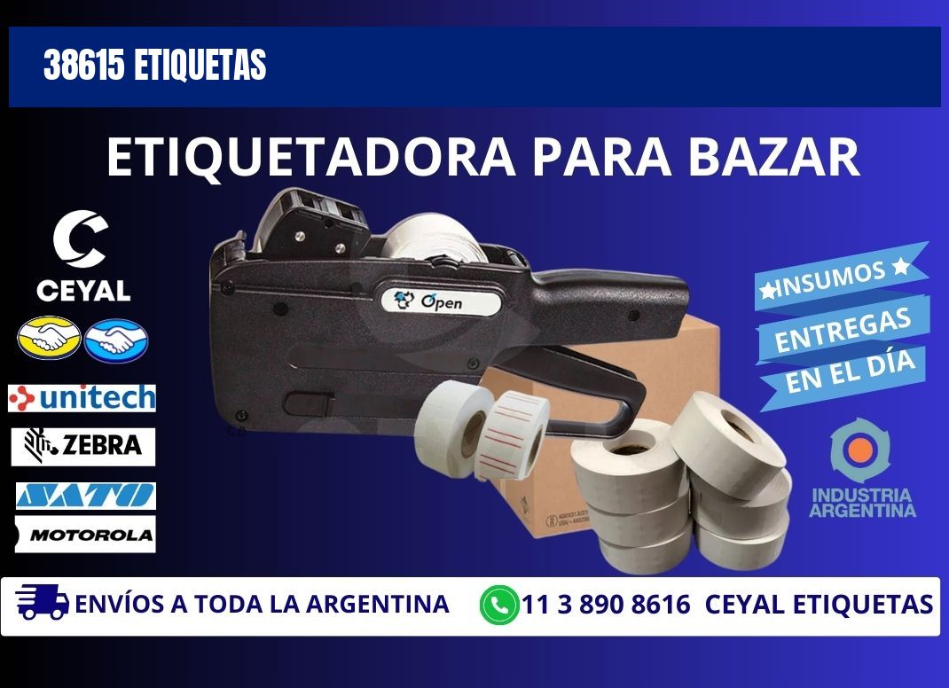38615 ETIQUETAS